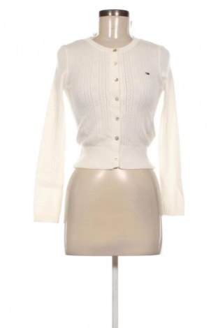 Damen Strickjacke Tommy Jeans, Größe M, Farbe Ecru, Preis 122,99 €