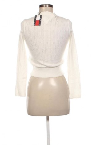 Damen Strickjacke Tommy Jeans, Größe M, Farbe Ecru, Preis 122,99 €