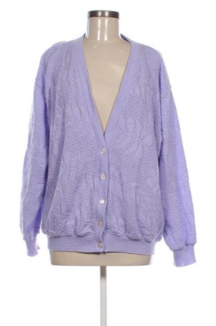 Damen Strickjacke Unbranded, Größe XL, Farbe Lila, Preis 15,00 €