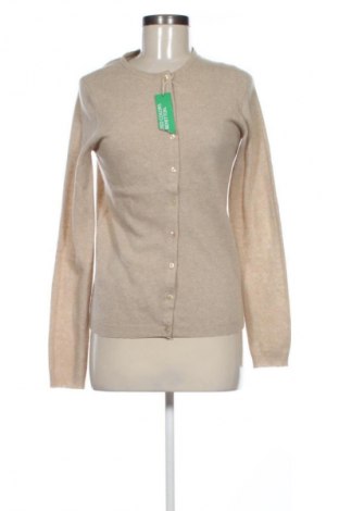 Damen Strickjacke United Colors Of Benetton, Größe M, Farbe Beige, Preis 56,37 €