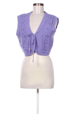 Cardigan de damă X-Mail, Mărime L, Culoare Mov, Preț 77,17 Lei