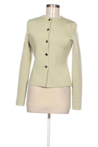 Дамска жилетка Zara, Размер M, Цвят Зелен, Цена 62,56 лв.