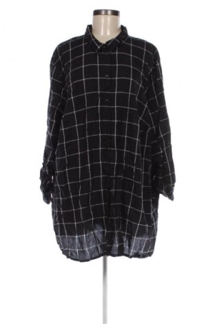 Γυναικείο πουκάμισο Bpc Bonprix Collection, Μέγεθος 4XL, Χρώμα Πολύχρωμο, Τιμή 10,99 €