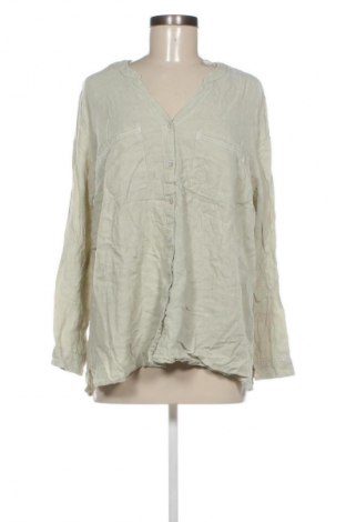 Дамска риза C&A, Размер XL, Цвят Зелен, Цена 13,99 лв.