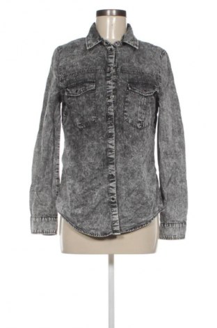 Дамска риза Denim Co., Размер L, Цвят Сив, Цена 13,99 лв.