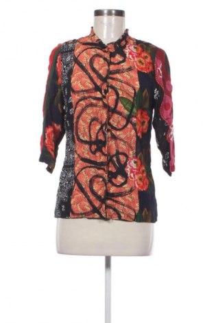 Дамска риза Desigual, Размер M, Цвят Многоцветен, Цена 55,10 лв.