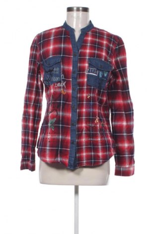 Γυναικείο πουκάμισο Desigual, Μέγεθος L, Χρώμα Πολύχρωμο, Τιμή 75,32 €