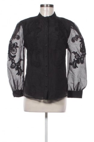 Γυναικείο πουκάμισο Elsa, Μέγεθος M, Χρώμα Μαύρο, Τιμή 12,83 €