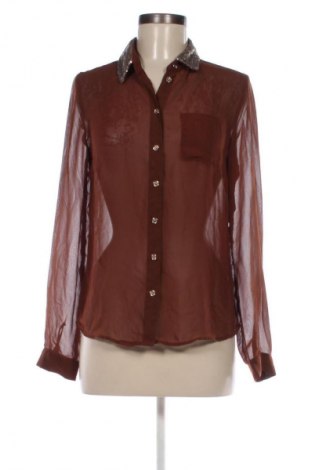 Γυναικείο πουκάμισο Fresh Made, Μέγεθος M, Χρώμα Καφέ, Τιμή 5,99 €