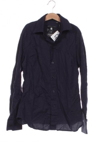 Дамска риза G-Star Raw, Размер XS, Цвят Син, Цена 106,17 лв.