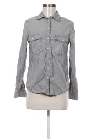 Дамска риза H&M, Размер S, Цвят Сив, Цена 25,08 лв.