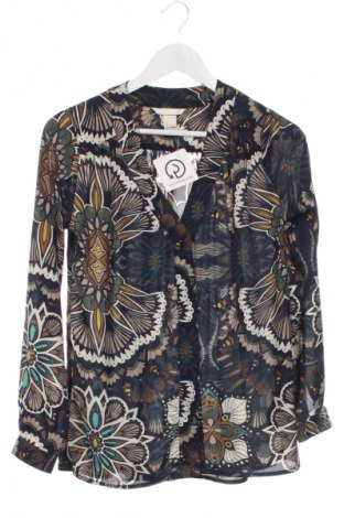 Γυναικείο πουκάμισο H&M, Μέγεθος XS, Χρώμα Πολύχρωμο, Τιμή 12,79 €