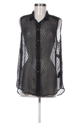 Γυναικείο πουκάμισο H&M, Μέγεθος L, Χρώμα Μαύρο, Τιμή 12,79 €