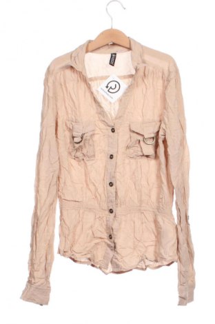 Damenbluse H&M Divided, Größe XS, Farbe Beige, Preis 6,99 €