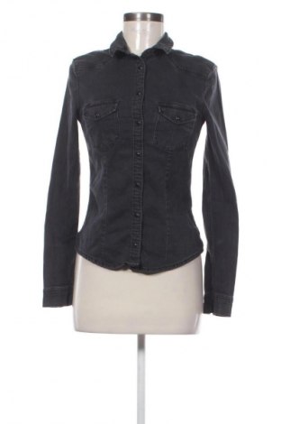 Γυναικείο πουκάμισο H&M Divided, Μέγεθος S, Χρώμα Μαύρο, Τιμή 12,83 €