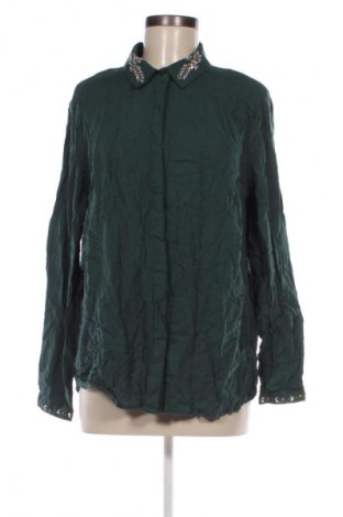 Damenbluse Janina, Größe L, Farbe Grün, Preis 6,99 €