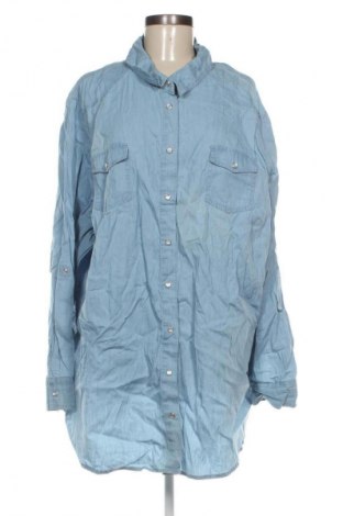 Damenbluse Janina, Größe 5XL, Farbe Blau, Preis € 16,99