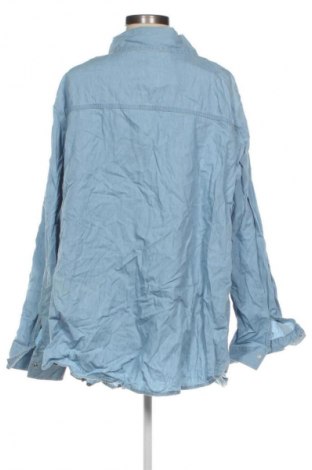 Damenbluse Janina, Größe 4XL, Farbe Blau, Preis € 16,99