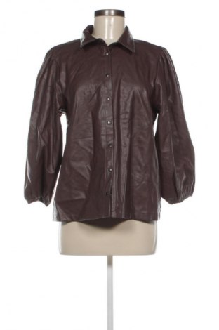 Cămașă de femei Kaffe, Mărime M, Culoare Maro, Preț 111,99 Lei