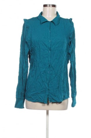 Γυναικείο πουκάμισο Ladies Fashion, Μέγεθος L, Χρώμα Πράσινο, Τιμή 8,99 €