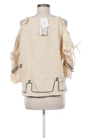 Damenbluse Leonardo Carbone, Größe 3XL, Farbe Beige, Preis € 39,46