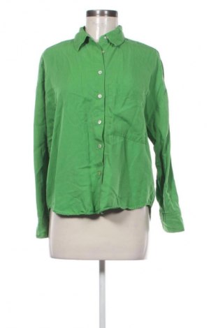 Дамска риза Mango, Размер S, Цвят Зелен, Цена 27,37 лв.