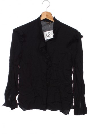 Дамска риза Massimo Dutti, Размер XS, Цвят Черен, Цена 43,99 лв.