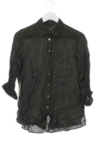 Γυναικείο πουκάμισο Massimo Dutti, Μέγεθος XS, Χρώμα Πράσινο, Τιμή 28,13 €
