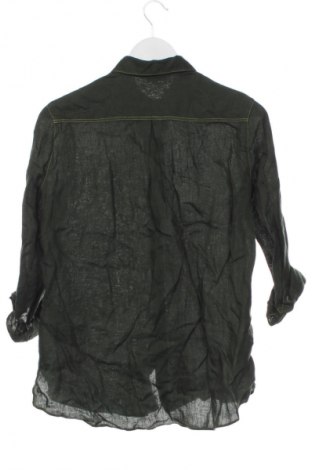 Γυναικείο πουκάμισο Massimo Dutti, Μέγεθος XS, Χρώμα Πράσινο, Τιμή 28,13 €