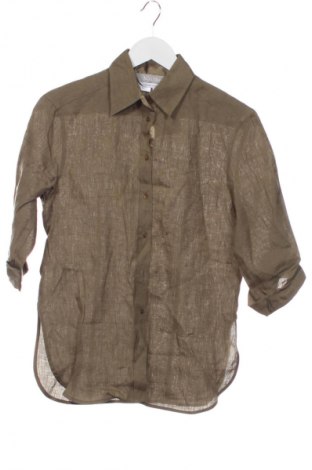 Дамска риза Max Mara, Размер XS, Цвят Зелен, Цена 141,96 лв.