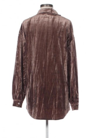 Cămașă de femei NA-KD, Mărime M, Culoare Maro, Preț 51,99 Lei