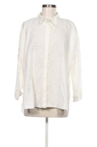 Γυναικείο πουκάμισο ONLY, Μέγεθος L, Χρώμα Εκρού, Τιμή 26,99 €