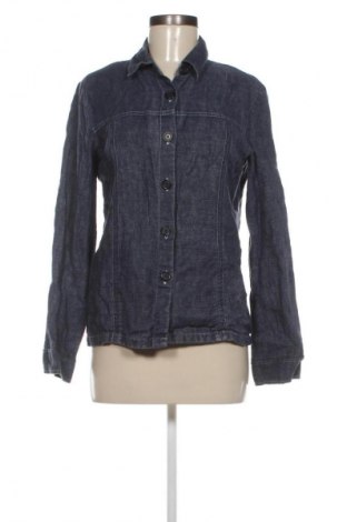 Дамска риза Promod, Размер M, Цвят Син, Цена 10,99 лв.