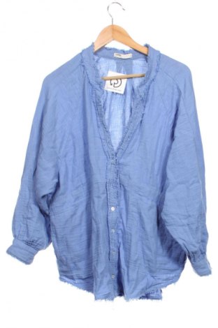 Dámská košile  Pull&Bear, Velikost XS, Barva Modrá, Cena  125,00 Kč