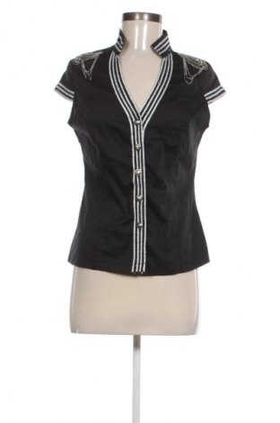 Damenbluse Red Queen, Größe L, Farbe Schwarz, Preis € 12,79