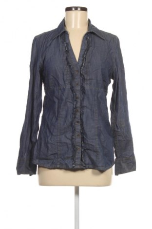 Γυναικείο πουκάμισο S.Oliver, Μέγεθος M, Χρώμα Μπλέ, Τιμή 9,99 €