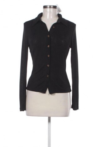 Γυναικείο πουκάμισο SHEIN, Μέγεθος M, Χρώμα Μαύρο, Τιμή 13,00 €