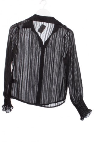 Γυναικείο πουκάμισο SHEIN, Μέγεθος XS, Χρώμα Μαύρο, Τιμή 13,00 €