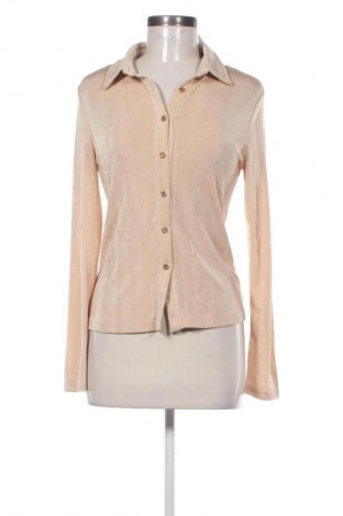 Γυναικείο πουκάμισο SHEIN, Μέγεθος S, Χρώμα  Μπέζ, Τιμή 13,00 €