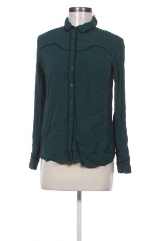 Cămașă de femei Stradivarius, Mărime L, Culoare Verde, Preț 65,69 Lei