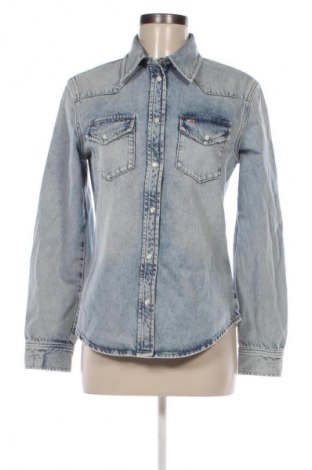 Damenbluse Tommy Jeans, Größe S, Farbe Blau, Preis € 79,99