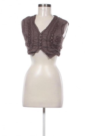 Damenbluse Topshop, Größe M, Farbe Braun, Preis 17,36 €