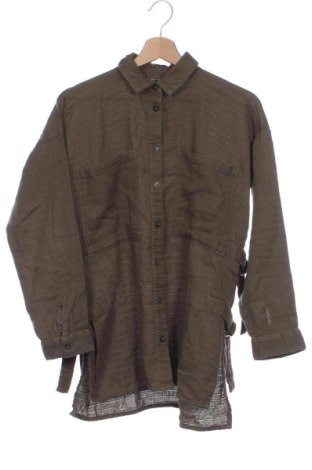 Γυναικείο πουκάμισο Topshop, Μέγεθος XS, Χρώμα Πράσινο, Τιμή 21,00 €