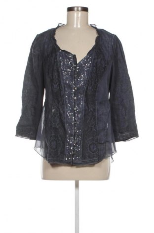 Γυναικείο πουκάμισο Tredy, Μέγεθος L, Χρώμα Μπλέ, Τιμή 7,99 €