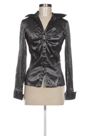 Дамска риза Unbranded, Размер M, Цвят Сребрист, Цена 12,99 лв.