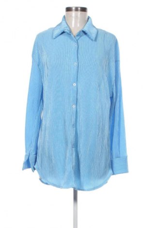 Дамска риза Unbranded, Размер M, Цвят Син, Цена 46,36 лв.