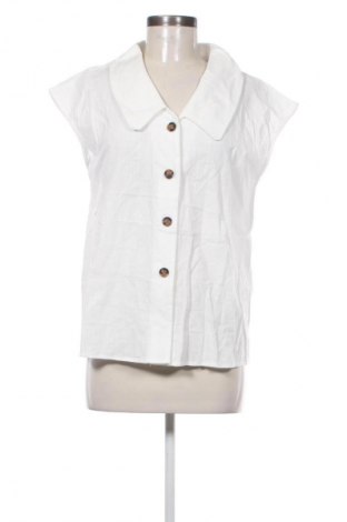 Дамска риза Unbranded, Размер M, Цвят Бял, Цена 25,42 лв.