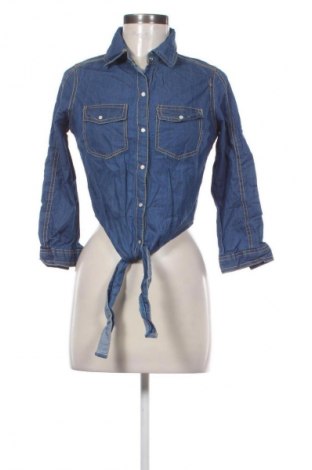Γυναικείο πουκάμισο Unbranded, Μέγεθος S, Χρώμα Μπλέ, Τιμή 12,79 €