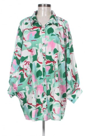 Γυναικείο πουκάμισο Unbranded, Μέγεθος 3XL, Χρώμα Πολύχρωμο, Τιμή 12,79 €
