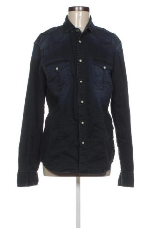 Γυναικείο πουκάμισο United Colors Of Benetton, Μέγεθος L, Χρώμα Μπλέ, Τιμή 12,99 €